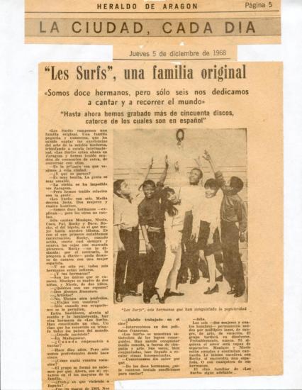  5 de diciembre de 1968: "HERALDO DE ARAGON"