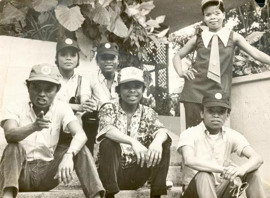 1969 Les Surfs en Guadeloupe