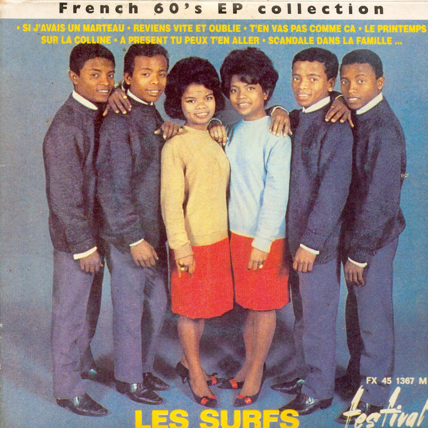 4 les surfs french 60 s collection 1